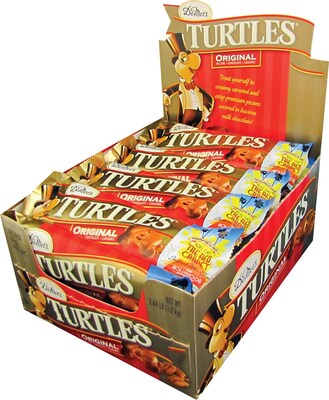 Demet's® Turtles® Chocolate Covered Pecans, 1.76 oz. Packs, 24 Packs/Box