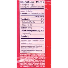 Welchs Gluten Free Strawberry Snacks, 5 oz., 12 Packs/Box (PIM05096)