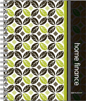 Mead Home Finances 9" x 11" Calendar Year Monthly Planner, Multicolor (854-431)
