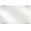 Iceberg Clarity Glass Dry-Erase Board, Aluminum Brackets, Frameless, 48W x 36H (ICE31140)