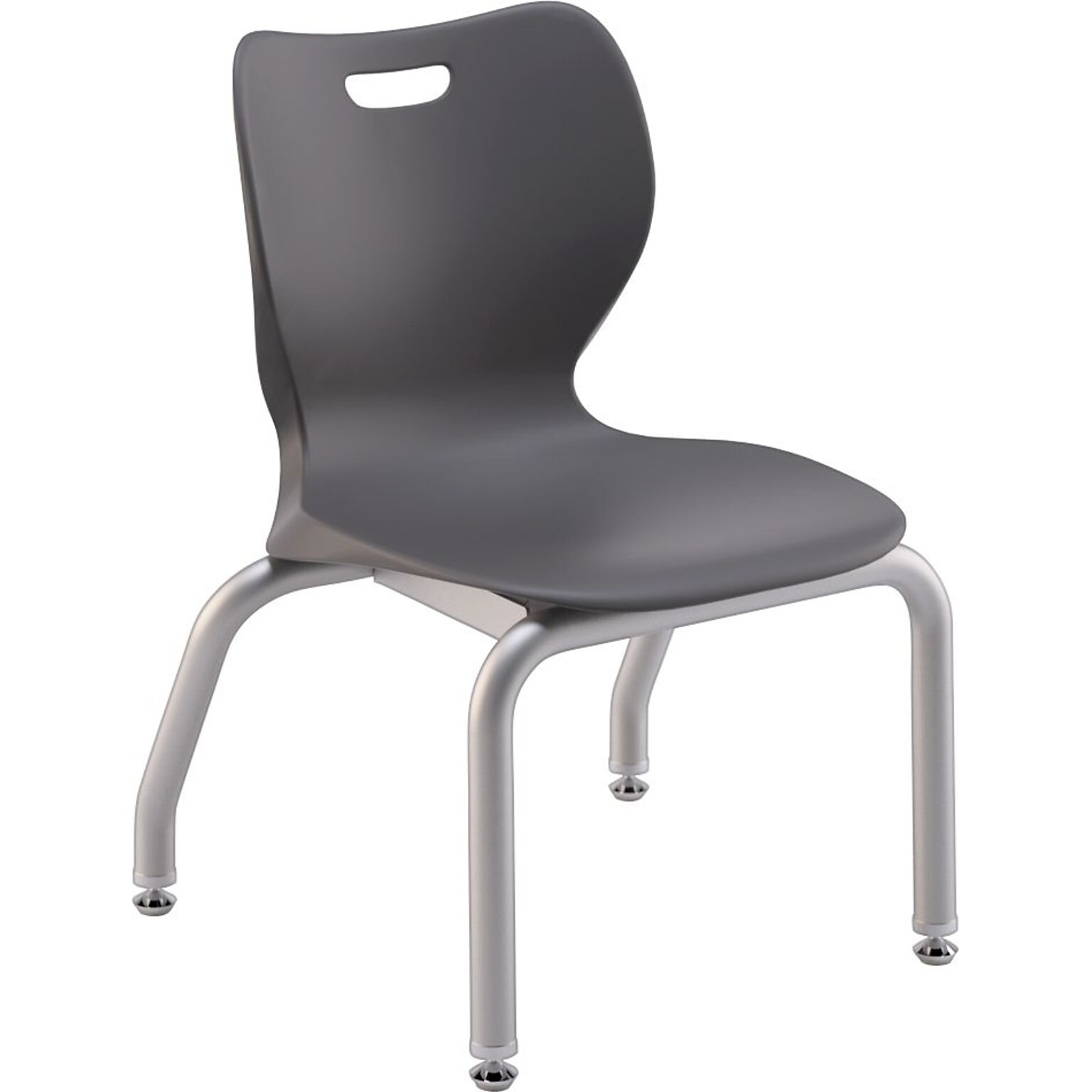 HON SmartLink™ 12 Student Stacking Chair, Polymer, Lava, Seat: 14.63W x 14 1/4D