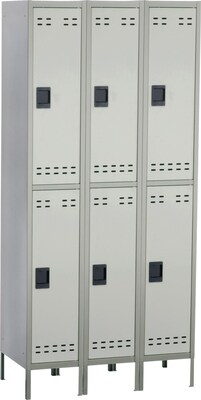 Safco 78 Gray/Silver Storage Locker (5526GR)