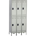 Safco 78 Gray/Silver Storage Locker (5526GR)