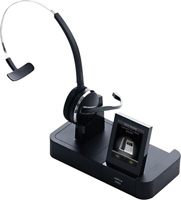 Jabra® Pro 9460 1.9GHz Wireless Mono Headset with Noise-Cancelling Microphone