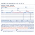 Bill Of Lading, short forms, 4 Part