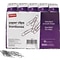 Staples® #1 Size Smooth Paper Clips, Silver, 100/Box, 10 Boxes/Pack (A7026607/72377)
