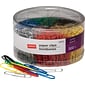 Staples® Vinyl-Coated Paper Clips, Jumbo, Assorted Colors, 500/Pack (ST40653/40653)