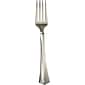 WNA Reflections™ Plastic Forks, Heavy Weight, Gray, 600/Ct