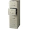 Quill Brand® 4-Drawer Vertical File Cabinet, Locking, Letter, Putty/Beige, 22D (22336D)