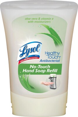 Lysol® No-Touch® Hand Soap Refill, Aloe Scent, Antibacterial, 8.5 oz.