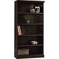 Sauder Premier 5-Shelf Composite Wood Bookcase, Estate Black