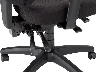 Tempur-Pedic TP4000 Ergonomic Fabric Swivel Task Chair, Black (TP4000)