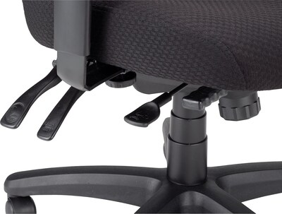 Tempur-Pedic TP4000 Ergonomic Fabric Swivel Task Chair, Black (TP4000)