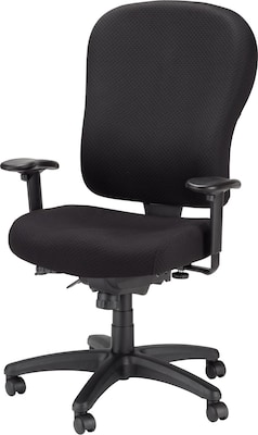 Tempur-Pedic TP4000 Ergonomic Fabric Swivel Task Chair, Black (TP4000)