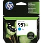 HP 951XL Cyan High Yield Ink Cartridge (CN046AN#140)