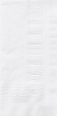 Hoffmaster Napkin, 3-ply, White, 600 Napkins/Pack (010047)