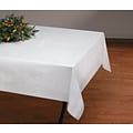 Hoffmaster Folded Paper Tablecover, White, 24/Carton (210441)