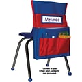 Carson-Dellosa Chairback Buddy™ Pocket, Blue with Red Pockets, All Grades (158035)