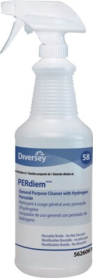 PERdiem Silk-Screen Empty Bottle, 32 Oz., 12/Carton