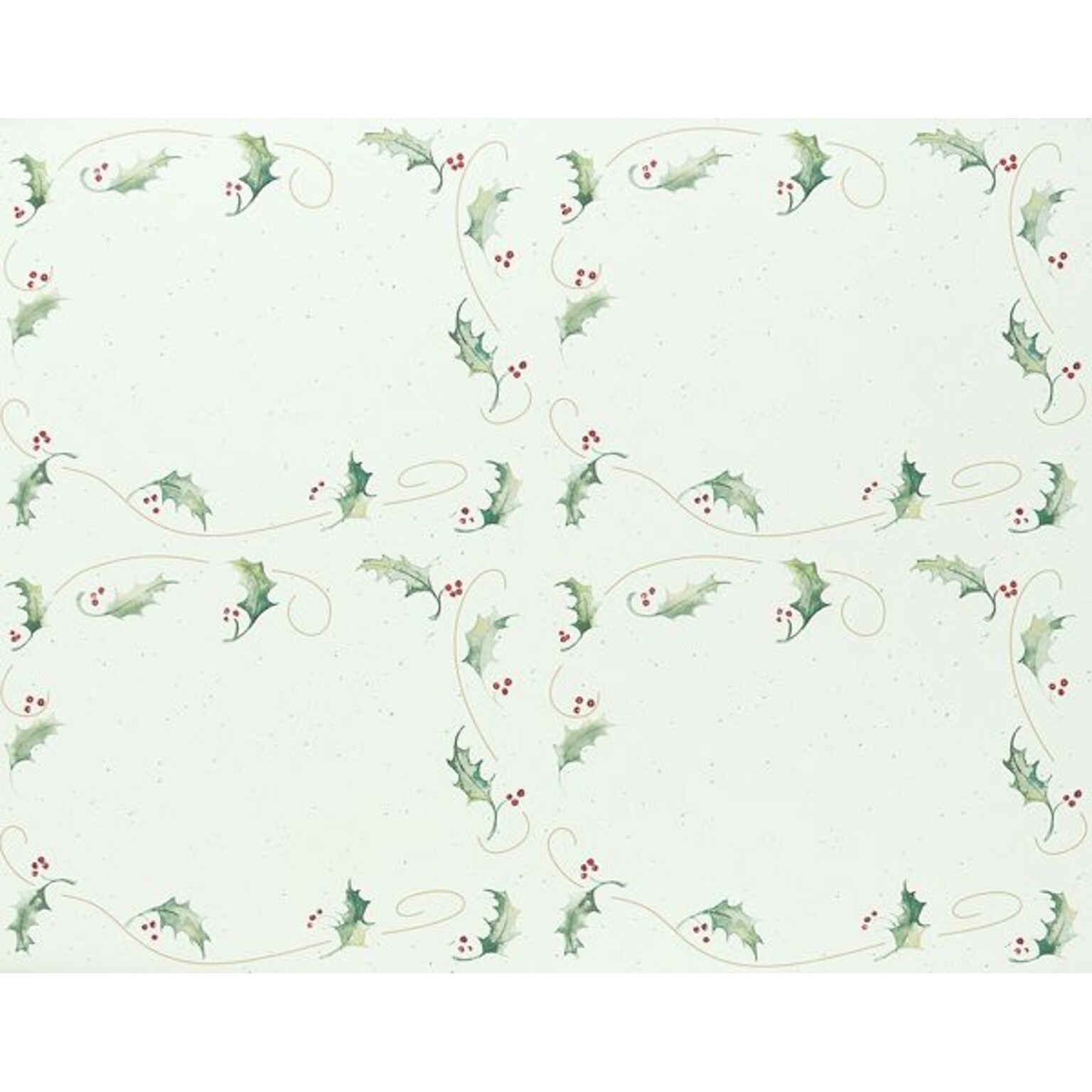 Great Papers® Holiday Invitations Holly Bunch Postcards, 80/Pack (20092194)