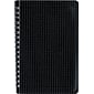 Blueline Duraflex Poly Cover Business Notebook, 9 3/8" x 6", Black, 160 Pages / 80 Sheets (B40.81)