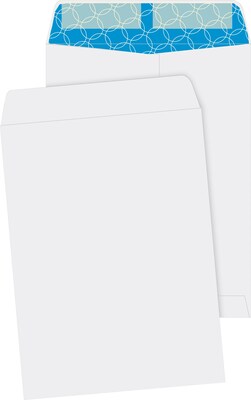 Quality Park Redi-Strip Catalog Envelope, 9 x 12, White, 100/Box (QUA41415)