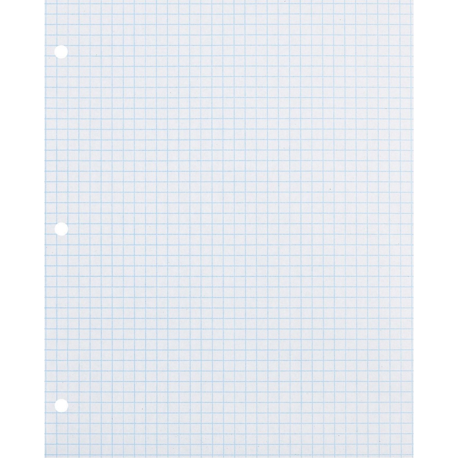 Pacon Quad, 8.5 x 11, 3-Hole Punched, 500 Sheets/Pack (P2414)