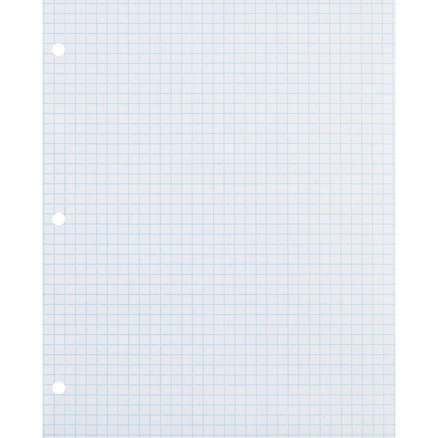 Pacon Quad, 8.5 x 11, 3-Hole Punched, 500 Sheets/Pack (P2414)