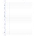 Blueline MiracleBind Notebook Refills, 7 1/4 x 9 1/4, College Ruled, 50 Sheets