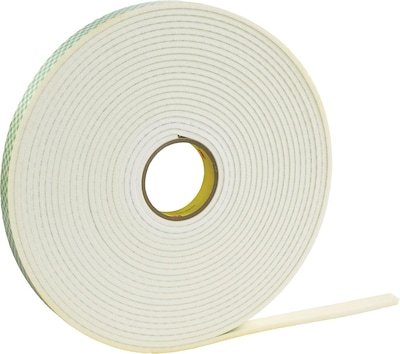 3M™ 4466 Double Sided Foam Tape, 1/2 x 5 yds., 1/16, 1/Pack