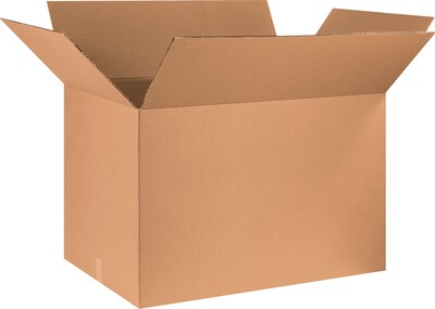 SI Products 36 x 24 x 24 Shipping Boxes, Double Wall Boxes, Brown, 5/Bundle (BS362424HDDW)