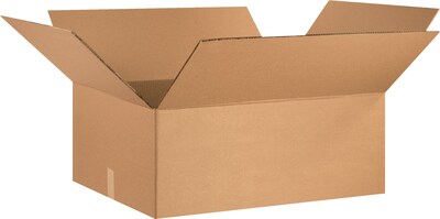 Quill Brand® Brand® 30 x 24 x 12 Shipping Boxes, 48 ECT Double Wall, Brown, 10/Bundle (HD302412DW