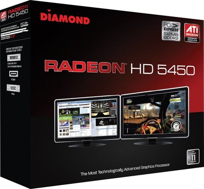 DIAMOND ATI AMD Radeon™ HD 5450 PCI Express GDDR3 512MB Video Card