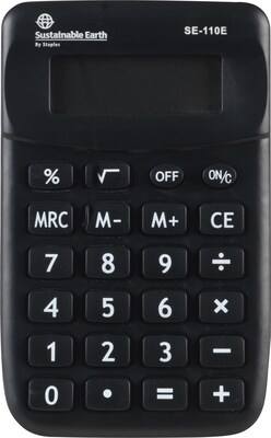 Sustainable Earth Mini Display ECO Calculator (SE-110E)