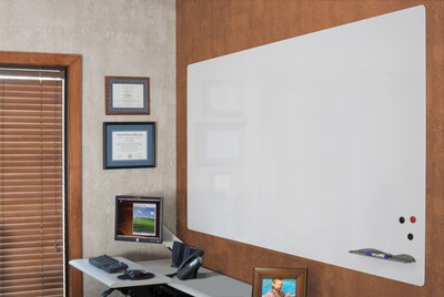 Best-Rite Elemental Frameless Dry-Erase Skin, 2' x 1.5'