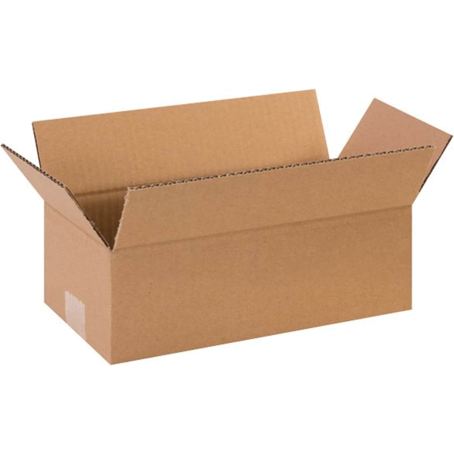 Quill Brand® Brand® 12 x 6 x 5 Shipping Boxes, 32 ECT, Brown, 25/Bundle (1265)