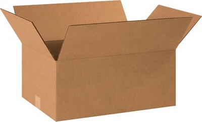 18.5 x 12.5 x 8 Shipping Boxes, 32 ECT, Brown, 25/Bundle (18128R)