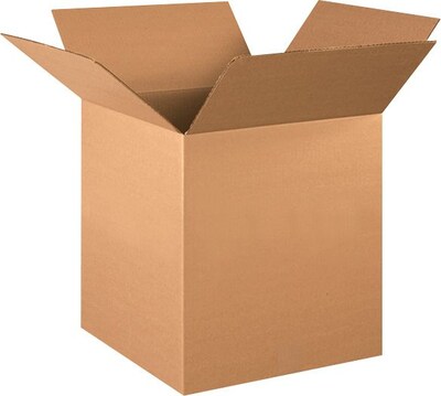 16 x 16 x 18 Shipping Boxes, 32 ECT, Brown, 25/Bundle (161618)