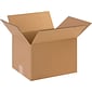 12" x 10" x 8" Shipping Boxes, Brown, 25/Bundle (HD12108)