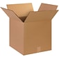 15" x 15" x 15" Shipping Boxes, 48 ECT Double Wall, Brown, 15/Bundle (HD1515DW)