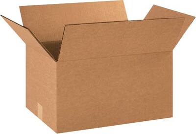 18 x 12 x 10 Shipping Boxes, 48 ECT Double Wall, Brown, 15/Bundle (HD181210DW)