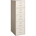 Quill Brand® 5 File Drawers Vertical File Cabinet, Locking, Putty/Beige, Legal, 26.5D (21919D)