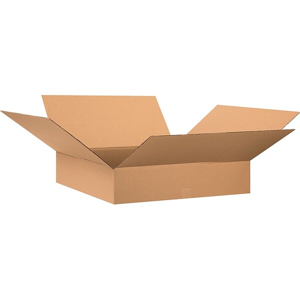 30 x 30 x 6 Shipping Boxes, 32 ECT, Brown, 15/Bundle (30306)