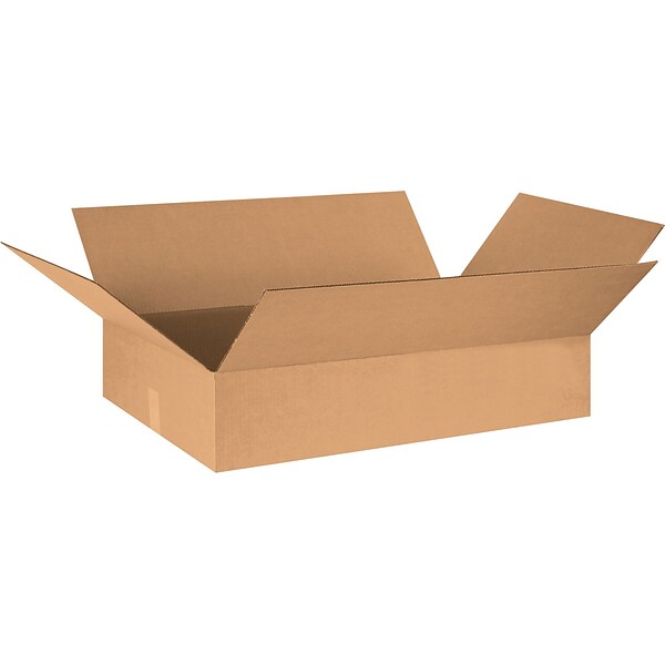 30 x 20 x 6 Shipping Boxes, 32 ECT, Brown, 15/Bundle (30206)