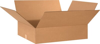 26 x 20 x 6 Shipping Boxes, 32 ECT, Brown, 20/Bundle (26206)