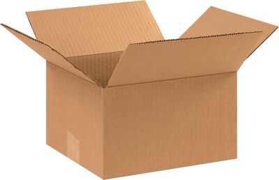 10 x 9 x 6 Shipping Boxes, 32 ECT, Brown, 25/Bundle (1096)