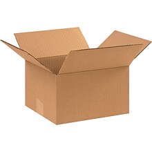 10 x 9 x 6 Shipping Boxes, 32 ECT, Brown, 25/Bundle (1096)