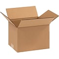 SI Products 9 x 7 x 6 Shipping Box, ECT 32, Brown, 25/Bundle (976)