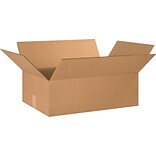 24 x 16 x 8 Shipping Boxes, 32 ECT, Brown, 20/Bundle (24168)