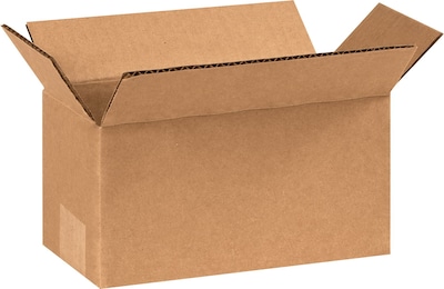 Quill Brand® Brand® 9 x 4 x 4 Shipping Boxes, 32 ECT, Brown, 25/Bundle (944)